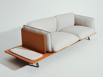 SAHARA - Sectional fabric sofa by La Manufacture - view 2